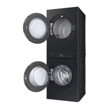 Torre de Lavado SAMSUNG Bespoke 22 kg Electrica con Laundry Hub de gran capacidad Negro