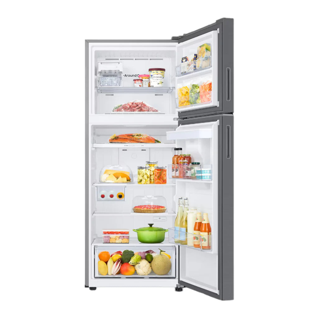 Refrigerador Samsung 15" Pies Silver Con Dispensador