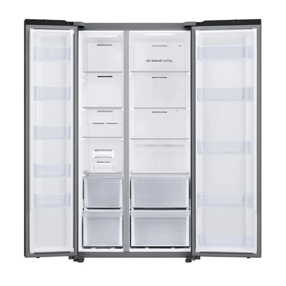 Refrigerador Bespoke 23 Pies Sbs Blanco Samsung