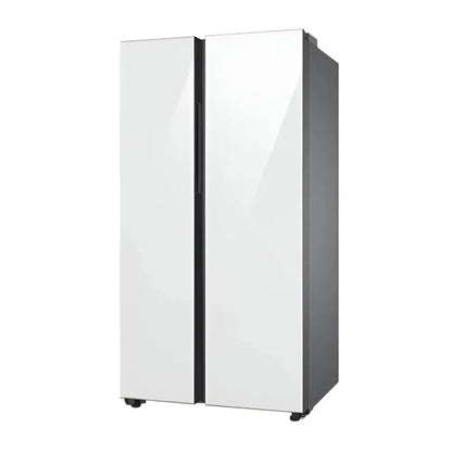 Refrigerador Bespoke 23 Pies Sbs Blanco Samsung