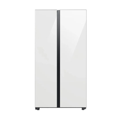 Refrigerador Bespoke 23 Pies Sbs Blanco Samsung
