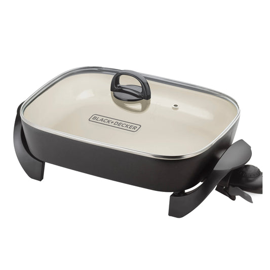 Black + Decker Sarten Electrico Rec. Ceramica 15 Pulgads Skg603
