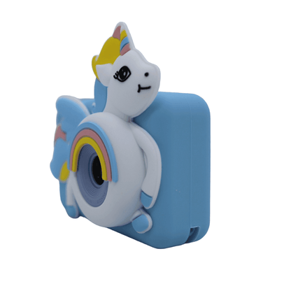 Cámara Con Pantalla De 2,0 Pulgadas Para Niños, Videocámara De 1080P Con Estuche De Dibujos Animados, Tarjeta Sd Y Tripode.