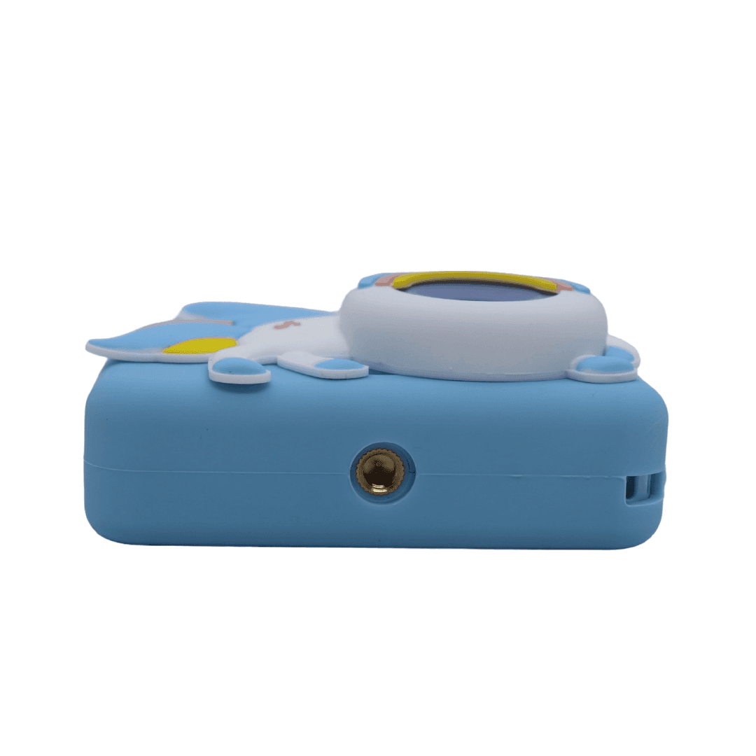 Cámara Con Pantalla De 2,0 Pulgadas Para Niños, Videocámara De 1080P Con Estuche De Dibujos Animados, Tarjeta Sd Y Tripode.