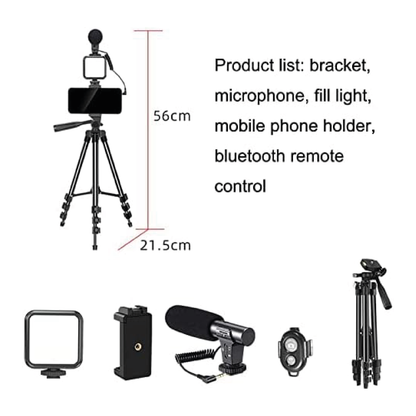 Accesorios para cámara KIT Transmisión en vivo con micrófono y video