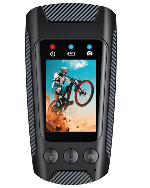 Cámara de ciclismo C3 Pro multifuncional 4K 60FPS IPS de 2.0 pulgadas
