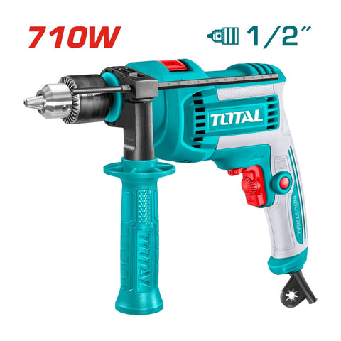 He/taladro total 1/2" percusion 710w utg1061356 utg1071366