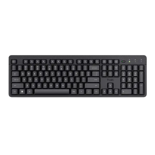 Trust teclado inalambrico en español fino y silencioso - 25013