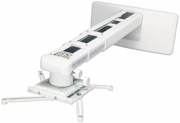 Viewsonic Kit De Montaje En Pared Para Proyector Pj-Wmk-305 soporte mural blanco ajustable para proyector