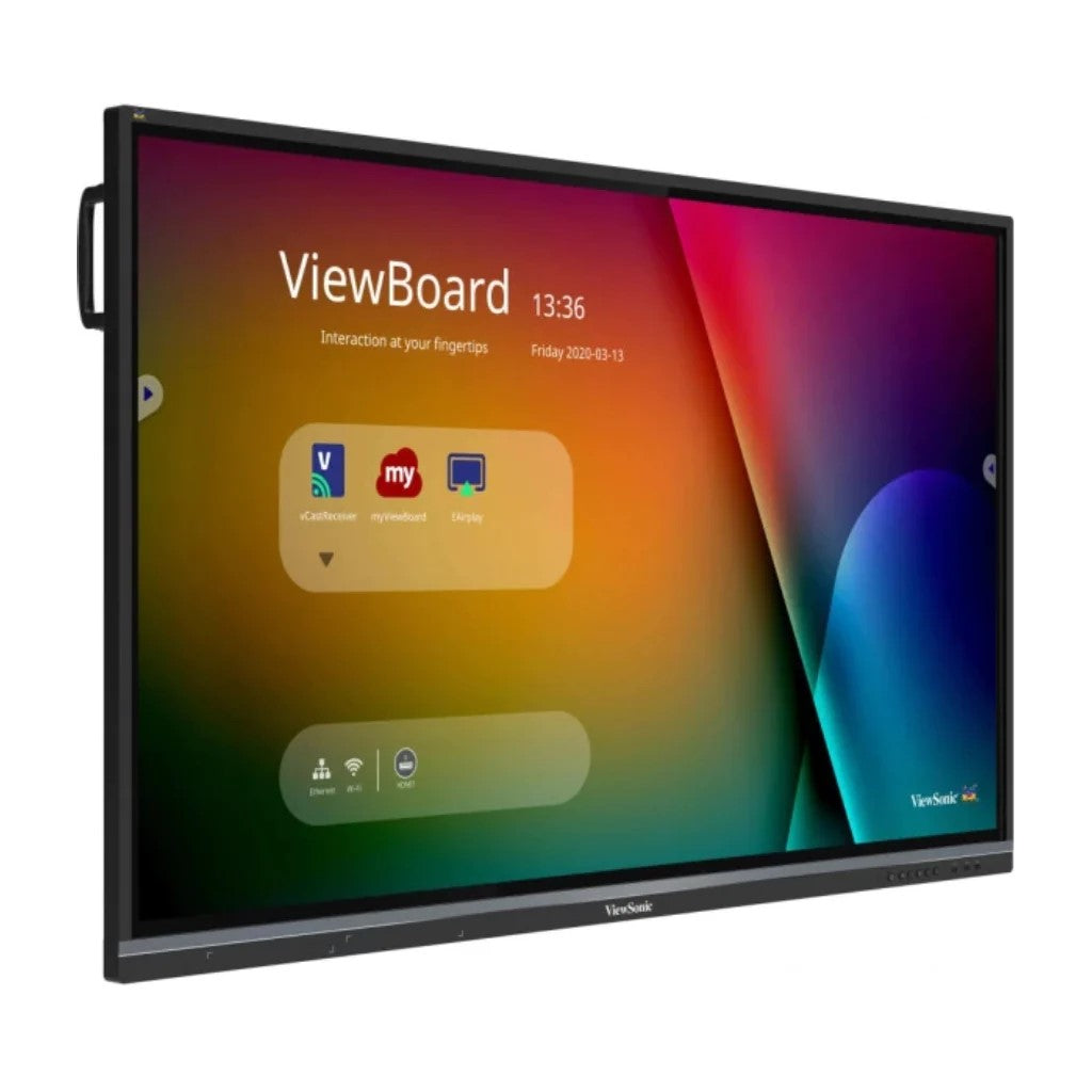 Viewsonic pantalla interactiva 65'' 2160p 4K negro IFP6550 Audio y video Costa Rica