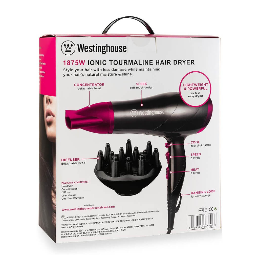 Westinghouse secador de cabello ionica (110v) WH1125 Cuidado personal Costa Rica