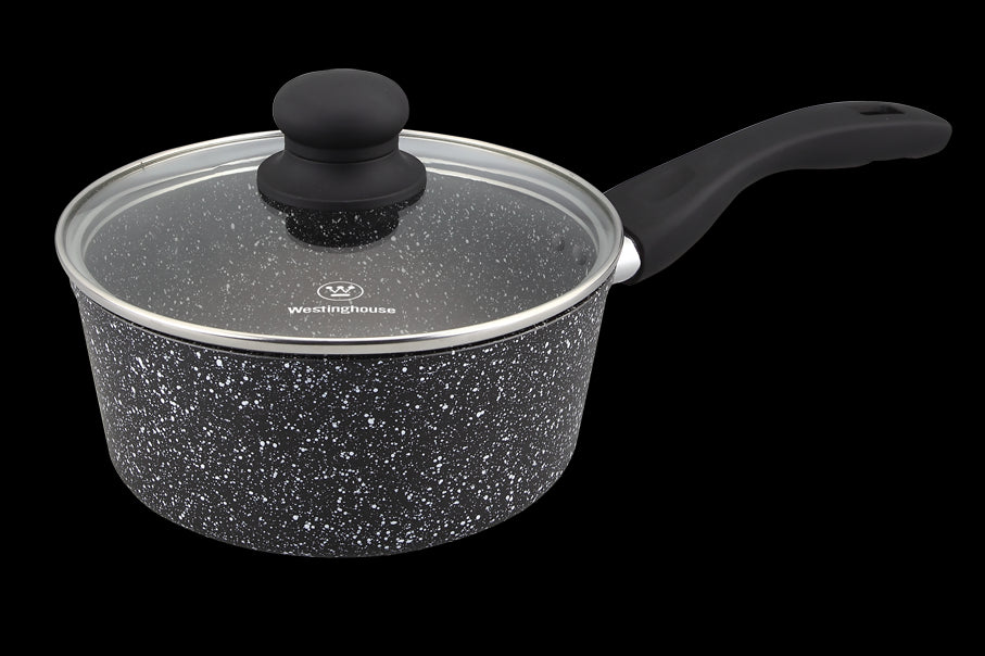 Westinghouse Olla Con Tapa Marmol Negro 20 Cm Wcsp0009020Mbb