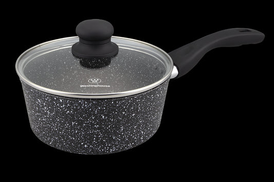 Westinghouse Olla Con Tapa Marmol Negro 20 Cm Wcsp0009020Mbb