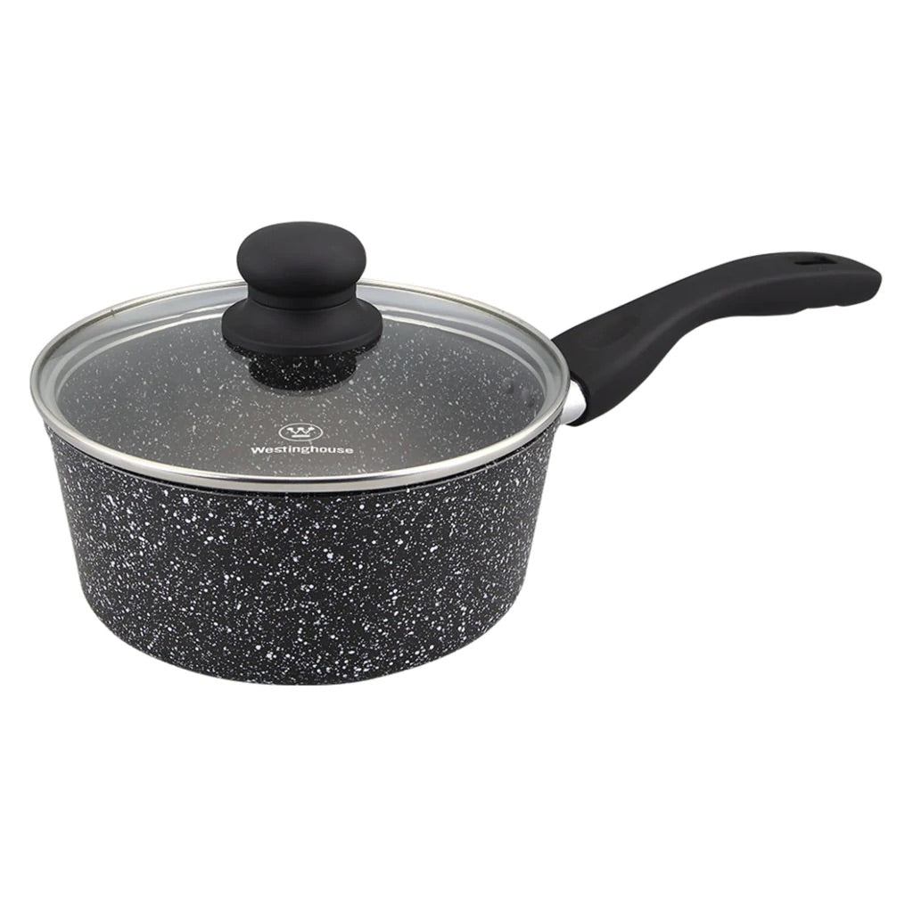 Westinghouse Olla Con Tapa Marmol Negro 20 Cm Wcsp0009020Mbb Ollas Costa Rica