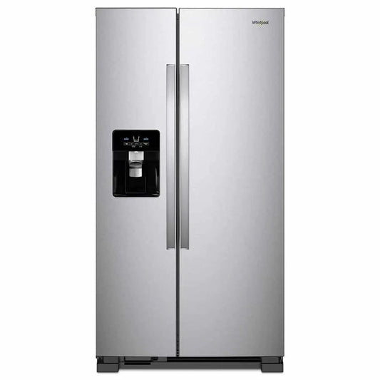 Whirlpool Refrigerador 21 Pies Con Dispensador Acero Inox. 7Wrs21Sdhm