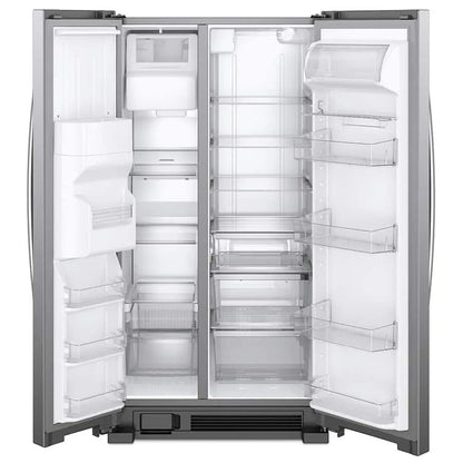 Whirlpool Refrigerador 21 Pies Con Dispensador Acero Inox. 7Wrs21Sdhm