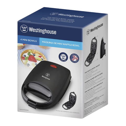 Westinghouse maquina para hacer mini waffles 520W - WKPCM126