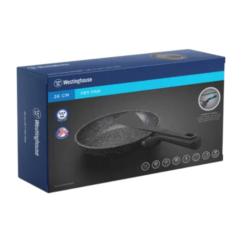 Westinghouse sarten de 30 cm con volteador magnetico color negro - WCFP0099030MBBT