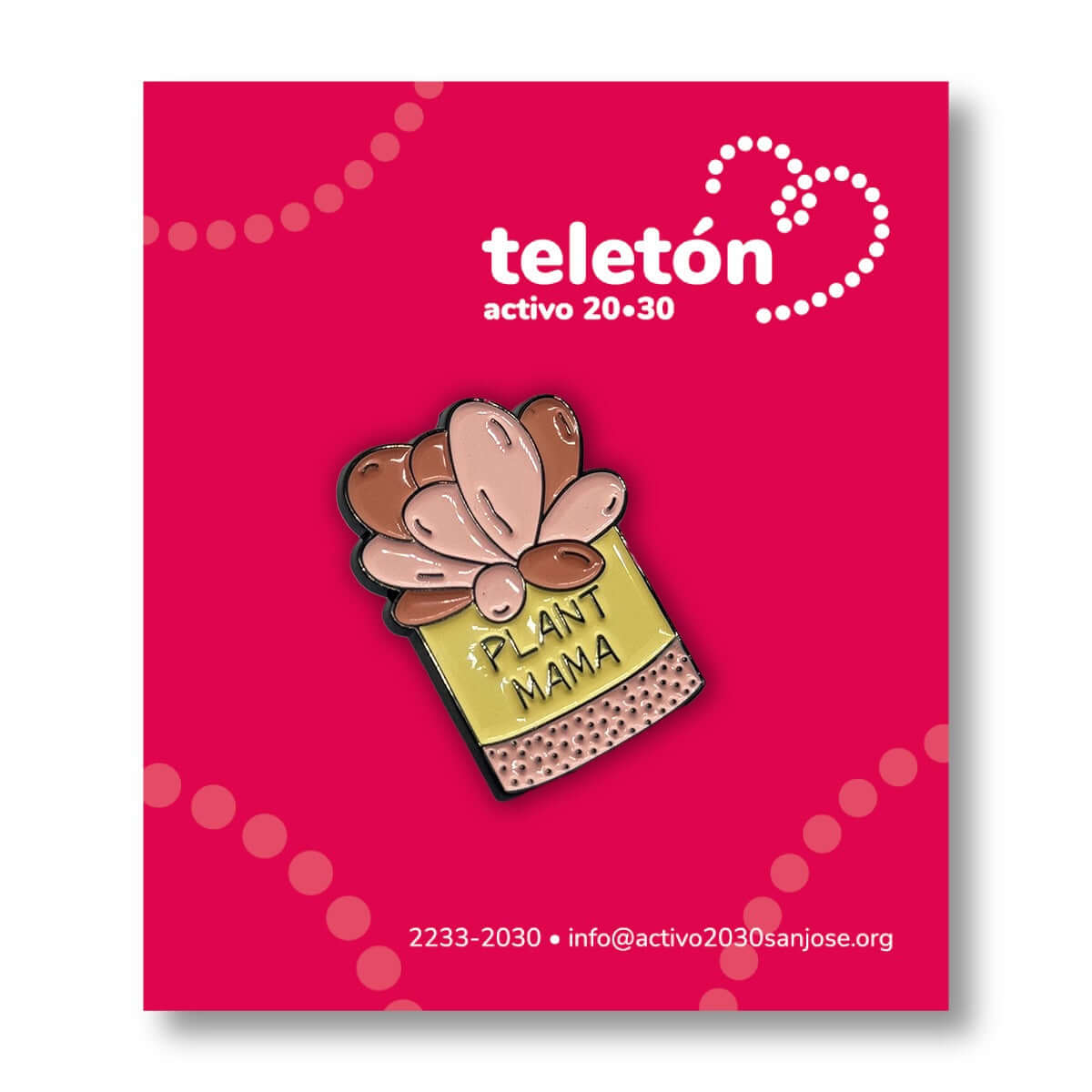 Pin Teletón donár Costa Rica
