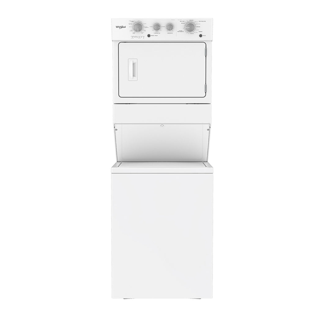 Whirlpool Centro de Lavado Eléctrico 20 KG (7MWET4027HW) con sistema de Alta Eficiencia y secado automático Sensor Dry Xpert.