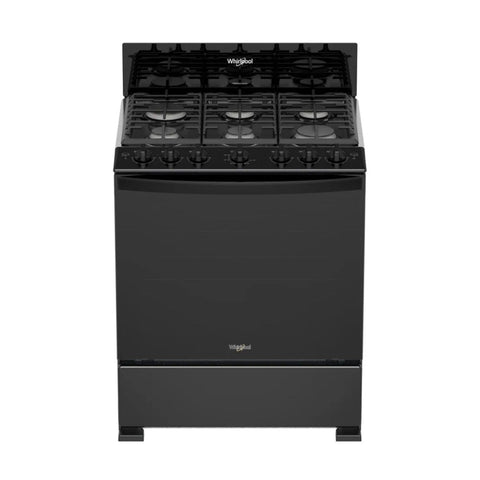 WHIRLPOOL COCINA GAS 30" NEGRA LWFR3400B