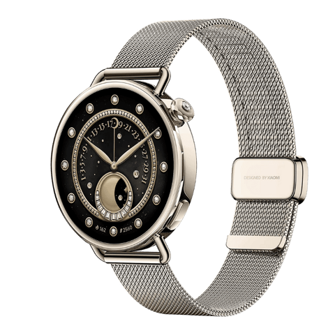 XIAOMI WATCH S4 41MM DORADO elegante reloj inteligente con correa metálica y pantalla AMOLED