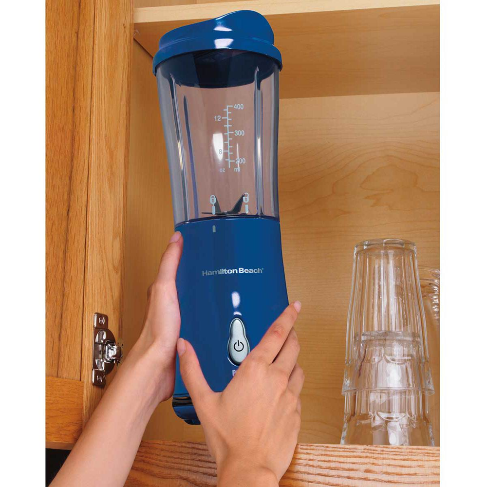 Licuadora Personal 175 W, 0.6 L  Plástico Azul Hamilton Beach 51132G
