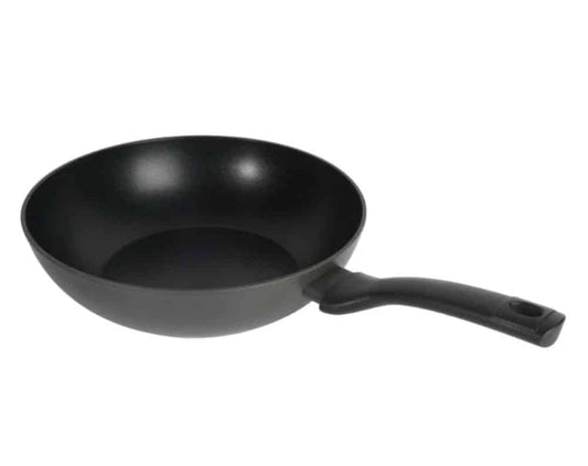 Wok Oster Dixon De 4.1 Qt Gris Mate, Aluminio Forjado De 2.5Mm.