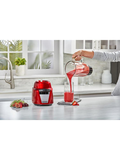 Licuadora 8 Vel+ Pulso 1.5 Ltrs Vidrio 700W Roja Black & Decker Bl0876-2Rdla