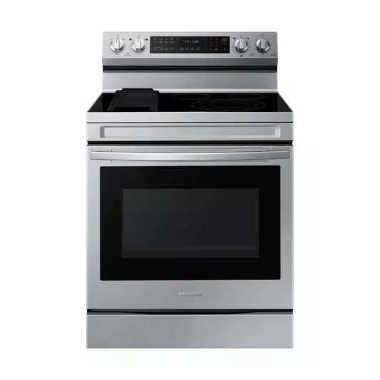 Cocina Eléctrica Samsung/ 30"/ Vitrocerámica/ Gris