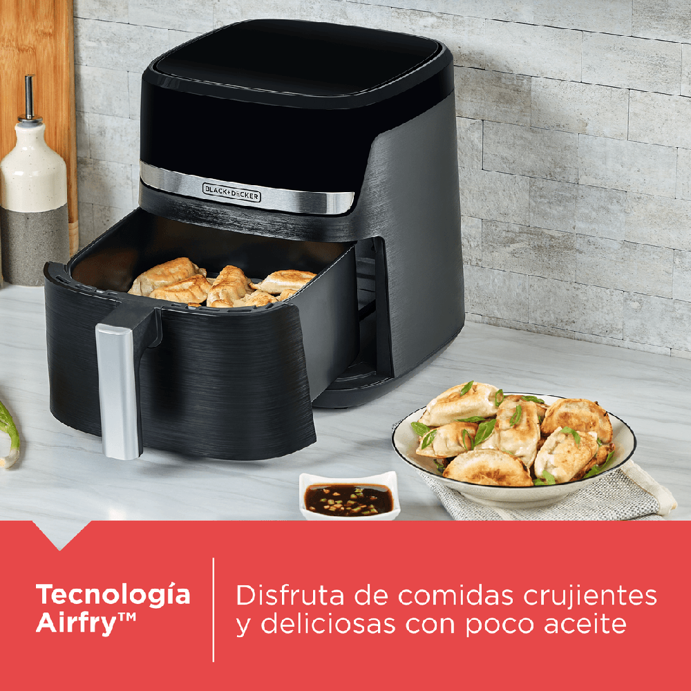 Freidora de Aire Digital Black+Decker PURIFRY AFBD42-1BDLA 4.2 Litros 1300W