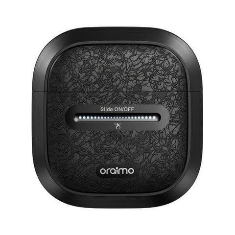 AFEITADORA ELÉCTRICA MULTIFUNCIONAL ORAIMO ORS-210N GOSHAVE MALLA FLEXIBLE DE DOBLE ANILLO IPX7 CABEZAL MAGNÉTICO Y CARGA USB-C NEGRO