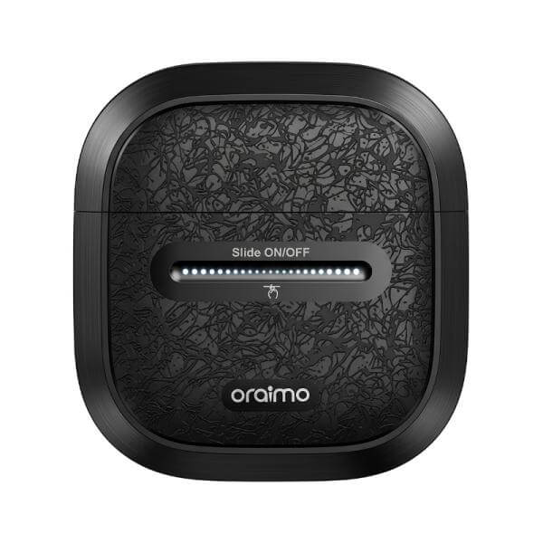 AFEITADORA ELÉCTRICA MULTIFUNCIONAL ORAIMO ORS-210N GOSHAVE MALLA FLEXIBLE DE DOBLE ANILLO IPX7 CABEZAL MAGNÉTICO Y CARGA USB-C NEGRO