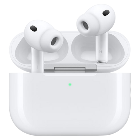 Apple Airpods Pro 3 Wireless Charging with open MagSafe case showing earbuds