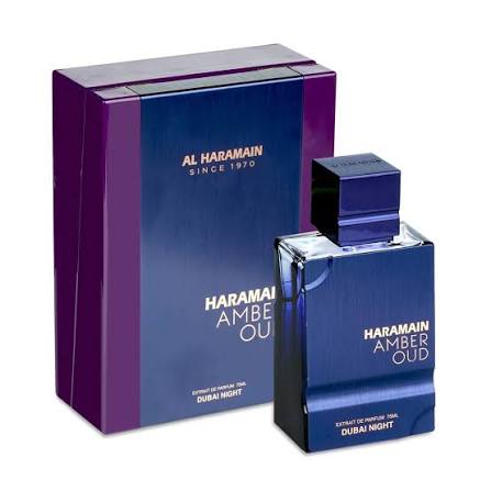 AL HARAMAIN DUBA NIGHT EDP 100ML perfume bottle and packaging
