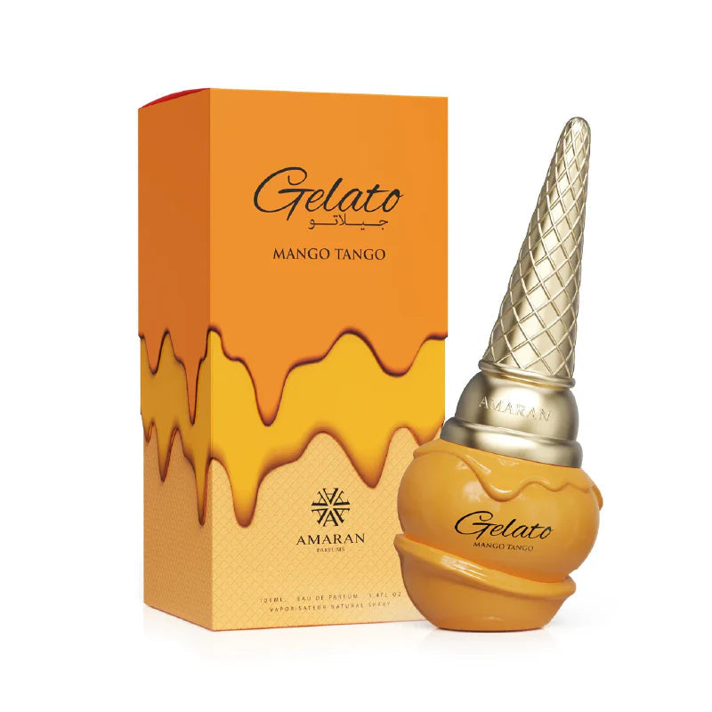 AMARAN GELATO MANGO TANGO EDP 100ML perfume bottle and box set