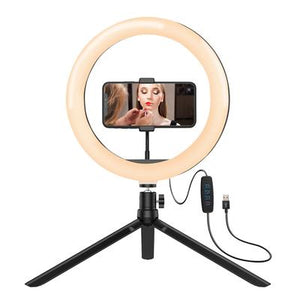 Anillo De Luz Para Selfie Argom Clip-On Pro 9315 Arg-Lp-9315Bk Iluminación Inteligente Costa Rica