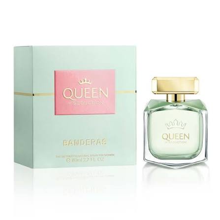 ANTONIO BANDERAS QUEEN OF SEDUCTION 80ML perfume bottle with packaging.