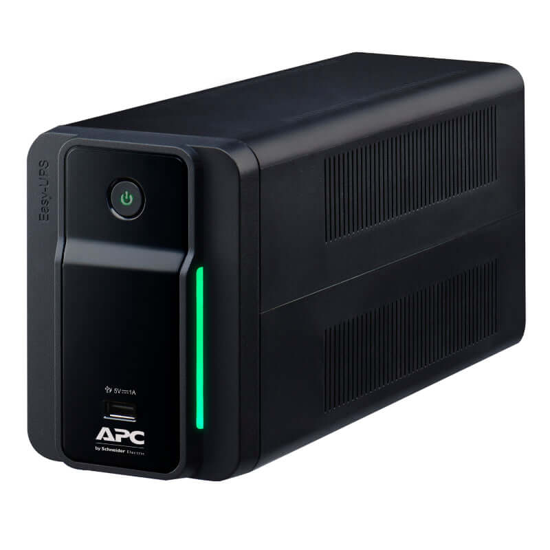 UPS APC Back-UPS 900VA 480W, protector de energía para dispositivos eléctricos confiables y eficientes.