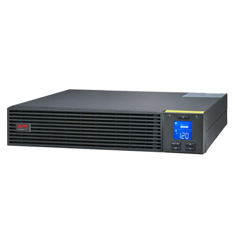 UPS APC Easy UPS 2KVA 120V, solución de energía eficiente y protección continua para dispositivos electrónicos.