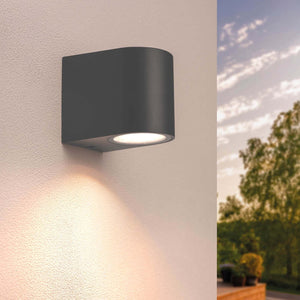 Aplique exterior cilindro negro IP54 3W 3500K 85-277V