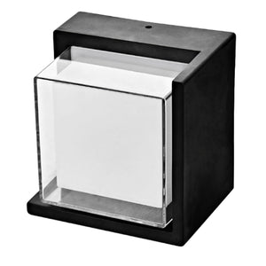 Aplique LED Exterior Negro IP54 2x3W + 2W 3500K 85-277V