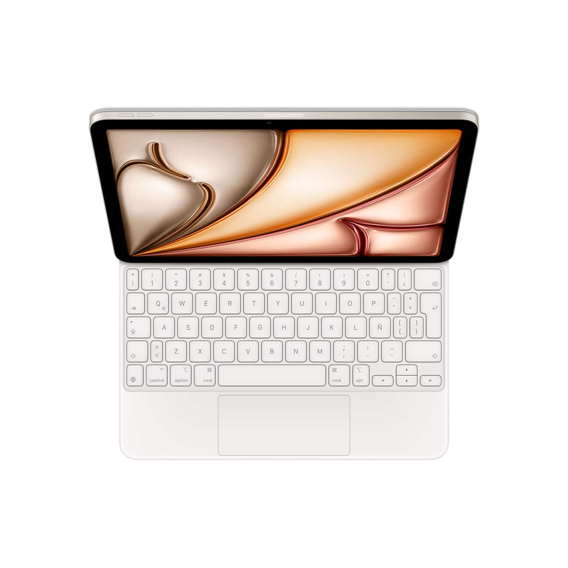 Apple Magic Keyboard Para Ipad Air De 11 Pulgadas (M2) - Español (América Latina) - Blanco- Encargo Directo Ipad Costa Rica