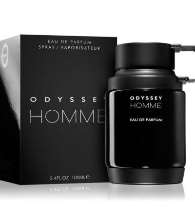 ARMAF ODYSSEY HOMME BLACK 200ML eau de parfum bottle and packaging.