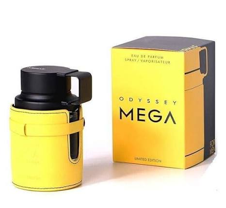 ARMAF ODYSSEY MEGA 200 ML perfume bottle and packaging