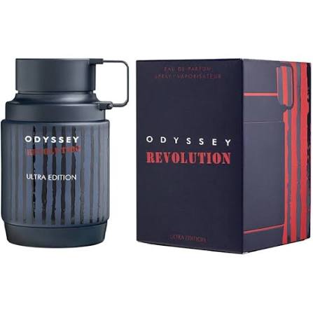 ARMAF ODYSSEY REVOLUTION EDP 100 ML perfume bottle and packaging