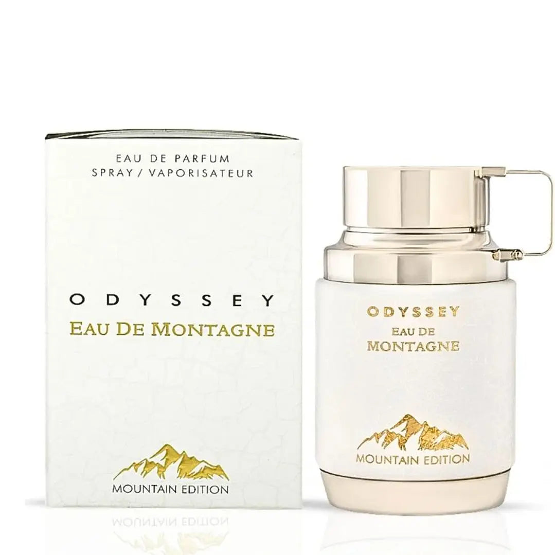 ARMAF ODYSSEY EAU DE MONTAGNE EDP 100ML perfume bottle and box