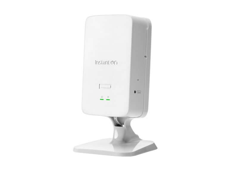 Punto de acceso WiFi 6 AP22D para conectividad confiable en pymes, dispositivo compacto y eficiente.