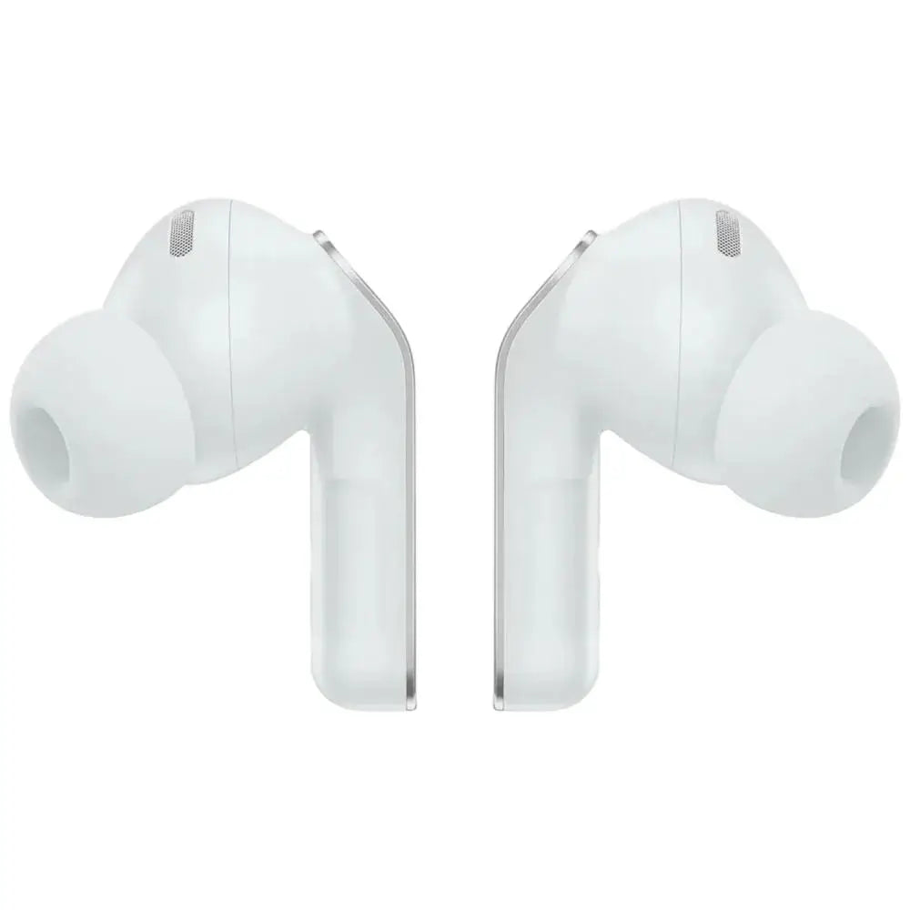 Audífonos Samsung Buds 4 Pro en color blanco, diseño ergonómico y moderno, perfectos para uso diario.
