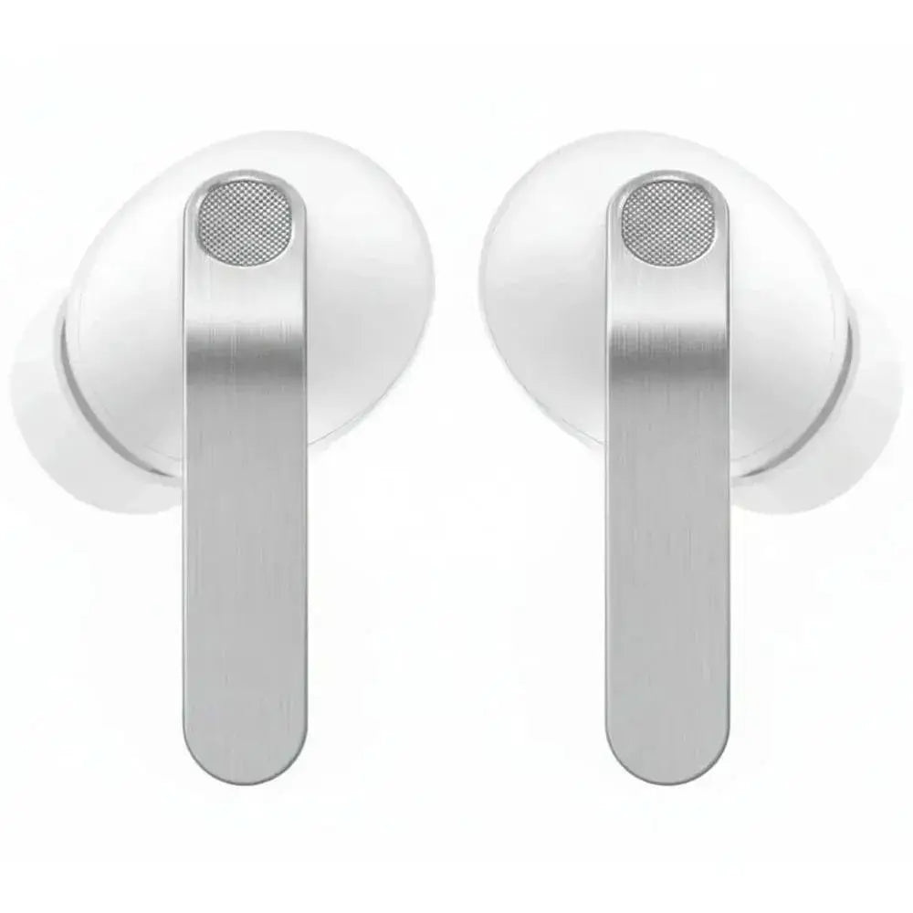 Imagen de audífonos Samsung Buds 4 Pro con diseño elegante y acabado en metal.
